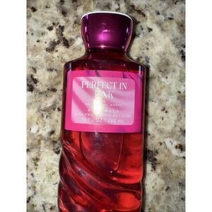 BATH & BODY WORKS PERFECT IN PINK BODY WASH‎ SHOWER GEL 10 FL OZ NEW 5003